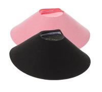 JOINPAYA 2 Piezas Collares Protectores para Anillos de Cuello Anti- Diseño Adorable Rosa y Negro Protección Eficaz para Recuperación de Heridas Aves Pequeñas