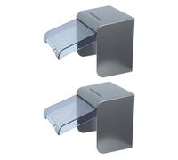 JOINPAYA 2 Piezas Cubierta para Enchufe Exterior de Plástico Negro, Protector contra Agua y Polvo para Tomas Eléctricas y Estaciones de Carga Portátiles en Exteriores
