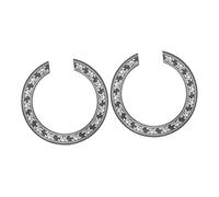 JOINPAYA 2 Piezas de Roseta de Pvc para Orificio de Sonido de Guitarra Acústica de 41 Pulgadas, Adhesivo Incrustaciones para Guitarra Clásica, Accesorio Resistente para Reparación