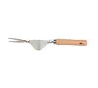 JOINPAYA 2 piezas Extractor de Malezas Manual de Acero Inoxidable Herramienta para Trasplante y Deshierbe Jardín y Césped Diseño Profundo para Raíces Ligero y Duradero para Hortalizas y