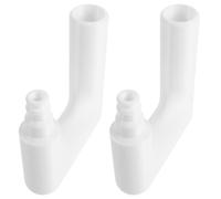 JOINPAYA 2 Piezas Gancho para Manguera de Llenado de Cubos con Boquilla | Tubería de Desbordamiento para Barril, Tamaño 11, 50x10, 90x2, 90cm, Uso en Cubo y Tanque