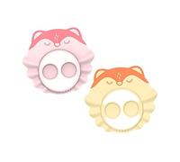 JOINPAYA 2 Piezas Gorro De Ducha Infantil Con Protección Auditiva Visera De Casco Visera Para Baby Shower Gorro De Ducha Niño Gorro De Bebe Baños Orejeras Bebé Eva Pestaña