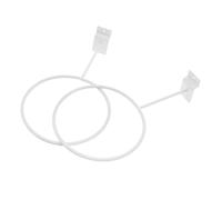 JOINPAYA 2 Piezas Soporte de Pared de Hierro Blanco para Almacenamiento de Balones Deportivas, Gancho Moderno y Resistente de 5mm para Baloncesto y Fútbol en Hogar o Garaje
