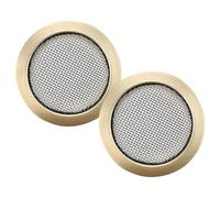 JOINPAYA 2 Piezas Tapa del Agujero Guitarra Portadas de Guitarra Metal Resistentes Protección contra Humedad Fácil Instalación y Remoción