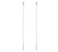 JOINPAYA 2 Piezas Varilla de Tracción de Fibra de Vidrio para Persianas Verticales, Barra de Tiro en Color Claro con Diseño Versátil y Fácil Instalación para Cortinas y Persianas