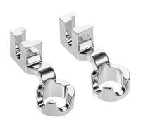 JOINPAYA 2 Prensatelas de Costura de Aleación de Zinc, Pie de Costura Profesional Multifunción, Compatible Máquinas Domésticas, para Acolchado, Bordado y Patchwork, Accesorios para Máquina