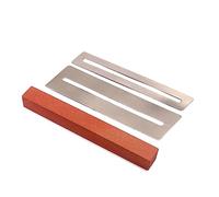 JOINPAYA 2 Viga Niveladora de Trastes Piedra de Viga Limpia Protector de Diapasón para Pulido de Trastes Herramienta Luthier para Guitarristas y Luthiers DIY