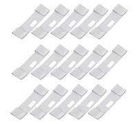 JOINPAYA 20 Piezas Clips para Persianas Verticales Blancos de Hierro | Instalación Sencilla, Alta Resistencia y No se Agrietan, Repuesto para Láminas de Persiana Vertical