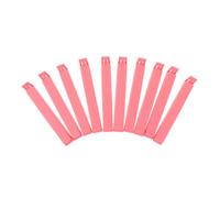 JOINPAYA 20 Piezas Rodillo para Rizar el Cabello Varilla de Permanente de Peluquería de Resina Rosa sin Daño ni Olor para Peluquería y Peinado Rizado