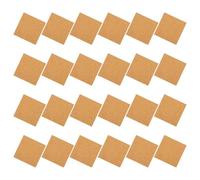 JOINPAYA 24 Láminas Autoadhesivas de Corcho Cuadradas 100X2 MM Tableros de Corcho DIY para Posavasos Protección Antideslizante y Absorción de Agua Ideales para Manualidades y Decoración