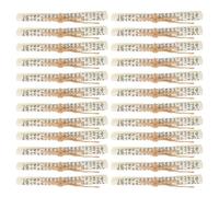 JOINPAYA 24 Rollos de Mezuzá Mitzvá Judía para Puerta, Pergamino de Bendición Hebreo Resistente para Decoración de Janucá y Hogar, Set Espiritual para Inauguración y Celebraciones