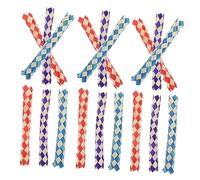 JOINPAYA 24piezas Juguetes De Tubo Trenzado para De Trampas para Dedos Juguetes Masticables para Pájaros Relleno para Piñatas De Fiesta