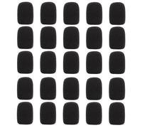 JOINPAYA 25piezas Funda De Esponja Para Micrófono Clip Negro Para Protección Estudios y Grabaciones