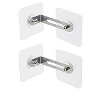 JOINPAYA 2juegos Anclajes Anticaída Sin Perforar Para Armarios y Resistencia Dobladuras Seguridad Casa