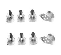 JOINPAYA 2juegos Dedales Para Guitarra Púas Para Dedos Resistentes Ajustables Índice Pulgar Accesorios Para Ukelele