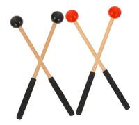 JOINPAYA 2pares Mazos De Marimba Para Practica De De Lengua De Percusion Accesorios Para De Lengüeta Baquetas Ligeras Baquetas Musicales Mazos Portátiles