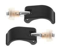 JOINPAYA 2piezas Accesorios para Bastones de Trekking Candado Externo Resistente Bloqueo Seguro para Senderismo y Montañismo con Cierre Rápido para Actividades al Aire