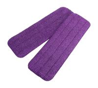 JOINPAYA 2piezas Almohadillas Reemplazo de Trapeador de Fibra Ultra Absorbentes Cabezal Plano Reutilizable y Lavable para Limpieza de Suelos Hogar y Oficina
