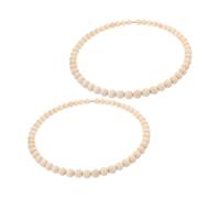 JOINPAYA 2piezas Atrapasueños Decorativo De Madera Con Cuentas Naturales Marco Para Manualidades Boho Para Decoración De Habitación Infantil y Regalos De Aniversario