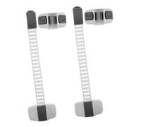 JOINPAYA 2piezas Bloqueo Anti-pellizco Para Nevera Infantil Cierre Adhesivo Para Refrigerador De Cierre Para Armario Seguro Para Puertas y Bloqueo Puerta Para Cocina y Cuarto De Baño