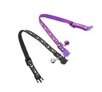 JOINPAYA 2Piezas Collar De Reflectante Ajustable para Exterior para Mascotas Noches Oscuras Color
