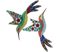 JOINPAYA 2piezas De Pared De De Metal Decoración De Jardín y Esculturas Ligeras Para Interiores y Exteriores Adornos De Pared Para