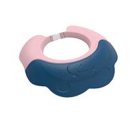 JOINPAYA 2piezas Gorro Ajustable Para Bebés Protector De Oídos y Gorra De Ducha De Para Gorro De Lavado De Cabello Diseño De Dibujos Animados Color Rosa