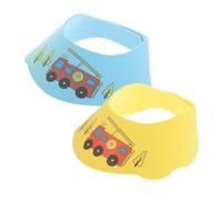 JOINPAYA 2piezas Gorro de Ducha para Ajustable de Prueba de Agua Protector de Orejas para Baños y Viajes