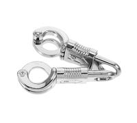 JOINPAYA 2piezas Hebilla de Hardware para Perro Ganchos Presión para Equipaje Conectores para Mochilas de Viaje Clip de Liberación Rápida Herrajes de Tracción Artículos de Viaje para Perros