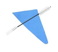 JOINPAYA 2piezas Kit De Limpieza Saxofón Unidades Paño Limpio Hisopo Cepillo Boquilla Instrumento Viento