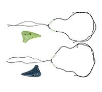 JOINPAYA 2piezas Ocarina Clásica Para Principiantes Instrumento Musical Flauta Portátil Creativo