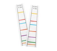 JOINPAYA 2piezas Pegatinas Transparentes para Posición de Dedos de Violín Guía de Práctica para Principiantes Marcador de Escala para Violines Ayuda de Aprendizaje de Notas