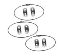 JOINPAYA 3 Juegos De Dispositivos Anticaída Para Muebles Infantiles Estanterías Estanterías Kit De Anclaje De Pared Kit De Seguridad Para Muebles Cómoda Anclaje De Seguridad De