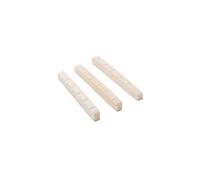 JOINPAYA 3 Piezas Almohada de Guitarra Eléctrica Cejuela Ranurada de Hueso para Guitarra Accesorio para Instrumento Marfil