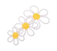 JOINPAYA 3 Piezas Boho Flower Wall Art Cotton Yarn Wall Hanging Nursery Bedroom Decor For Girl Living