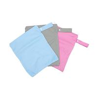 JOINPAYA 3 Piezas Bolsa para Secar Pañales Reutilizable Bolsa Húmeda para Pañales de Conjunto y Seca para Uso Diario