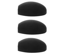 JOINPAYA 3 Piezas de Reposapulgares para Saxofón Alto de Plástico Negro, Ajustables y Cómodos, Accesorios para Instrumentos de Viento Madera