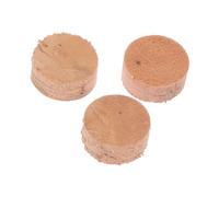 JOINPAYA 3 Piezas De Válvula De Drenaje Almohadilla De Corcho Para Trombón Llave De Agua Teclado Tapón De Corcho Tapones Cónicos De Corcho Kit De Limpieza De Trompeta Tapa De