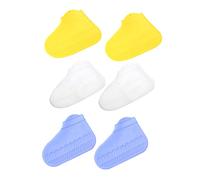 JOINPAYA 3pares Fundas Antideslizantes para Zapatos De Impermeables y Resistentes para Días De Lluvia