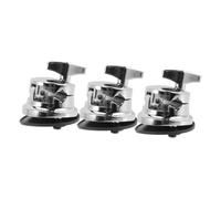 JOINPAYA 3piezas Base para Patas de Instrumento Soporte para Patas de Suelo Placa Base Resistente de Aleación Soporte para Platillos para Práctica de Instrumentos Musicales
