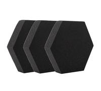 JOINPAYA 3piezas Panel Acústico Aislante Sonoro Ignífugo Para Estudio Oficina y Hogar Reducción De Eco y Reverberación Diseño Decorativo Material y Anticolisión