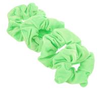 JOINPAYA 4 Coleteros Elásticos Fluorescentes para Mujer y Niña, Bandas Cabello Color Verde Neón, Juego de 4 Piezas para Peinados y Uso Diario