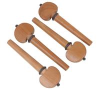 JOINPAYA 4 Piezas Clavijas De Madera Para Violonchelo De Clavijas De Afinación Accesorios De Repuesto Para Instrumentos De Cuerda Fina Para Violonchelo Adecuado Para Uso Concierto