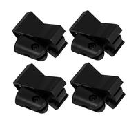 JOINPAYA 4 Piezas Clip De Micrófono De Metal Pinza Para Micrófono Direccional Parabólico Soporte Ajustable Con Adaptadores Abrazadera Segura Para Uso Escenario