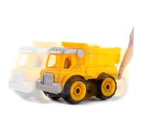 JOINPAYA 4 Piezas de Camión de Juguete de Ingeniería Desmontable Modelo de Excavadora DIY Juguete Educativo para Set de Construcción Creativo para Desarrollo Motor y Coordinación