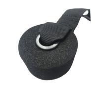 JOINPAYA 4 Piezas de Puerta para Fitness Correa Resistente y Almohadilla Gruesa Antideslizante para Ejercicios Casa y Entrenamiento con Bandas de Resistencia Color Negro