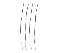 JOINPAYA 4 Piezas Kit Cables Blindados para Guitarra Eléctrica Arnés de Cableado de Núcleos Accesorios para Pedal de Guitarra y Conexión de Instrumentos Cable Recto para Patch y Reparación