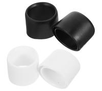 JOINPAYA 4 Piezas Protector de Tubo para Caña de Pescar Fundas de Inserción de PVC Flexibles Antiarañazos y Polvo para Accesorios de Soporte de Caña Compatible con Múltiples