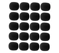 JOINPAYA 40piezas Fundas De Esponja Para Micrófonos Protección Antiviento y Antisalpicaduras Para Grabación y Entrevistas Compatible Micrófonos De Solapa y Accesorios Profesionales