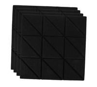 JOINPAYA 4piezas Panel Absorbente De Sonido Para Pared Material De Amortiguadora Del Sonido Panel Insonorizante Acústico Equipo De Música Para Sala De Ensayo Cine Casa Estudio De Grabación
